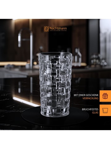 Nachtmann 4er Set Longdrinkgläser Bossa Nova in Transparent 395 ml in transparent