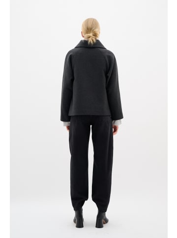 InWear Jacke PerryIW Lockere Passform in Dark Grey Melange