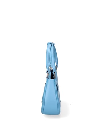 Marc Ellis Handtasche in LIGHT BLUE AND SILVER
