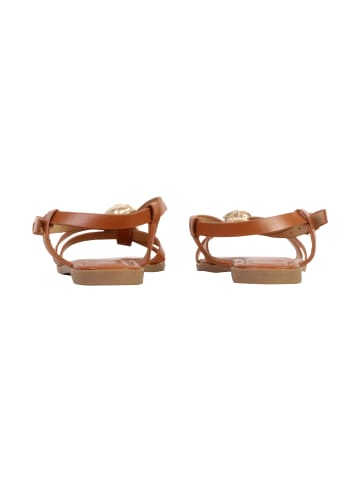 Joia Sandalen mit Riemchen Braun