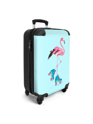 NoBoringSuitCases Suitcase, Handgepäck, Koffer, Reisekoffer Flamingo