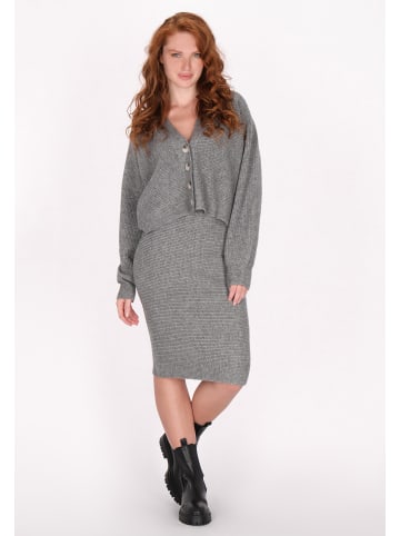 DreiMaster Damen Rock in Grau Melange