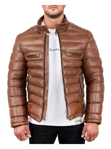 Reichstadt Herren Regular Fit Jacke Echtleder in Brown