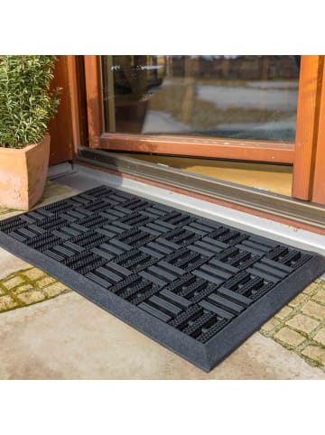 Astra Fußmatte Außen DYNAMIC RILLEN in Schwarz