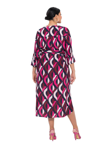 Ulla Popken Midikleid in pink