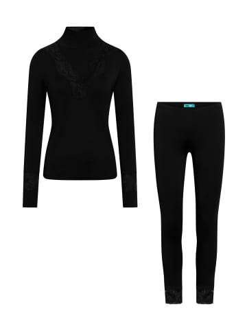 TOOCHE Unterwäsche & Dessou "Silk Heaven" in Schwarz