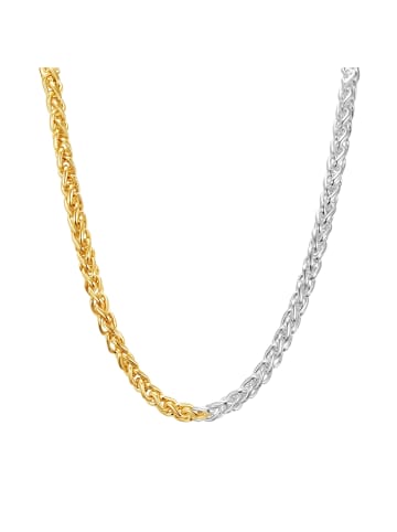 Lulu & Jane Kette bi-Color in silber