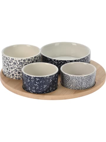 Excellent Houseware Servier-Set in blau