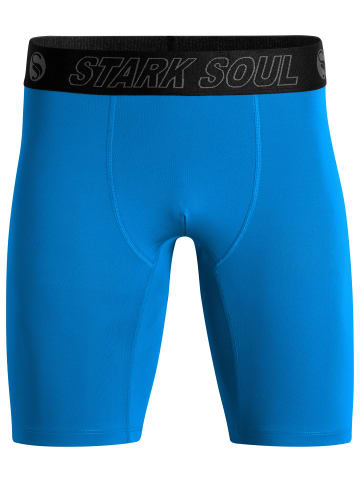 Stark Soul® Compression Short Kompressionshose kurz in blau