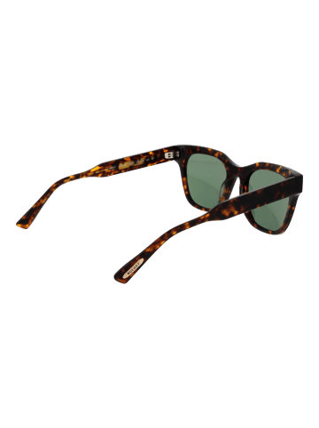 Bulget Frauen Sonnenbrille Trapezförmig Braun