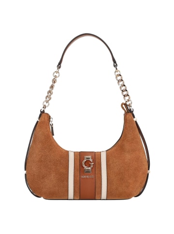 Guess Erenia Top Zip - Schultertasche 23 cm (cognac multi) in cognac multi
