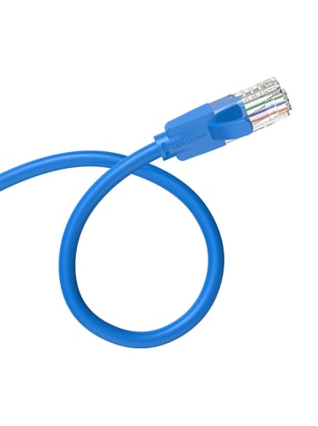 Vention Netzwerkkabel UTP CAT6 Vention RJ45 Ethernet 1000Mbps in Blau