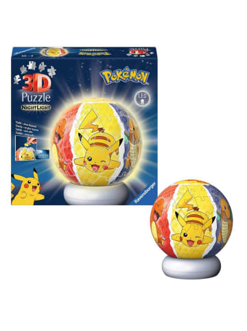 Ravensburger Ravensburger Puzzle 72 Teile Puzzle-Ball Nachtlicht Pokémon in bunt