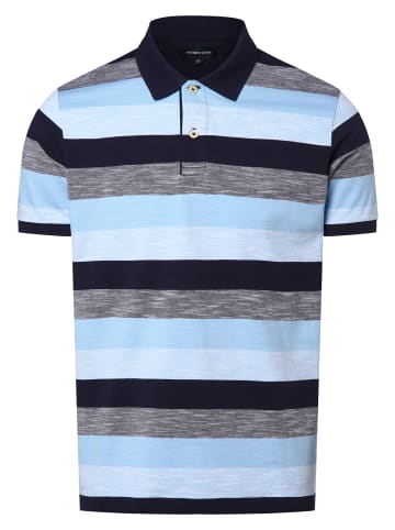 Andrew James Poloshirt in hellblau marine