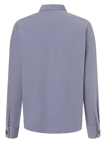 Marie Lund Cordbluse in hellblau