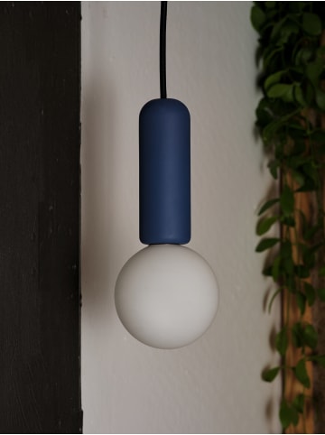 Osram Decor Concrete Mic Pendelleuchte G9 100mm Blau Beton