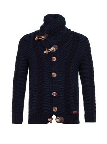 Cipo & Baxx Cardigan in Navy-Indigo