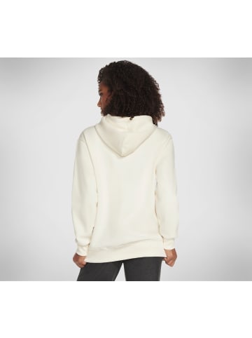 Skechers Kapuzensweats langarm "SKECH-SWEATS DIAMOND SHINE HOODIE" in Weiß