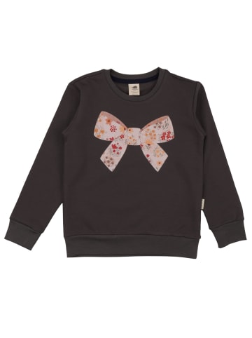 Walkiddy Sweatshirt Unifarbe in Anthracite