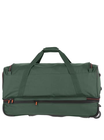 travelite Basics - Rollenreisetasche 98L 70 cm in dunkelgrün