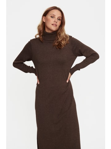 SAINT TROPEZ Kleid MilaSZ Casual fit in Major Brown Melange