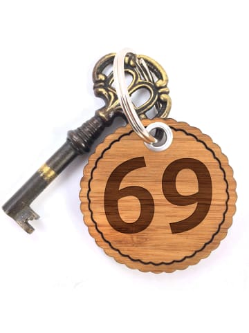 Mr. & Mrs. Panda Anhänger 69 ohne Spruch in Braun