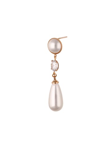 NAEMI Women Earrings in Gold White