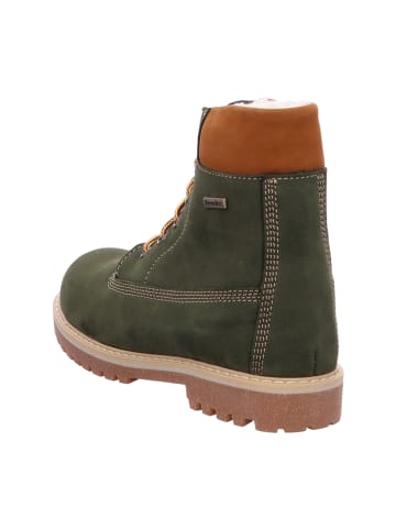 Däumling Schnürstiefel in Grün