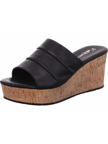 Tamaris Pantolette in schwarz