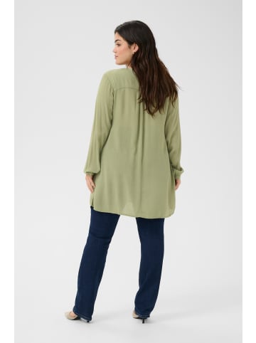 KAFFE curve Tunika KCami Regular fit in Oil Green