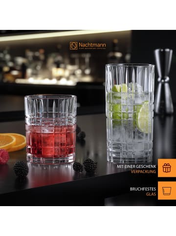 Nachtmann 12er Set Bargläser Highland in transparent