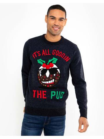 Threadbare Pullover Deveron in Navy