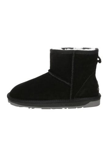EVERAU Australia Mini Classic Stiefel Emu Nappa in Schwarz