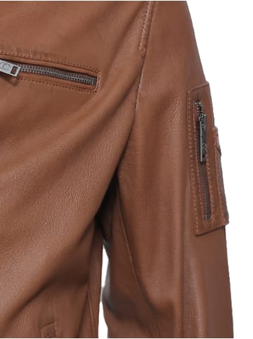 JCC Lederjacke 31023633 in cognac