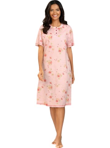 Comtessa Single-Jersey Nachthemd in hellrosa