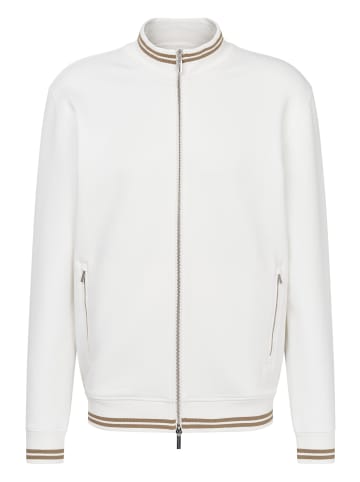 Bugatti Sweatjacke in 20-ecru