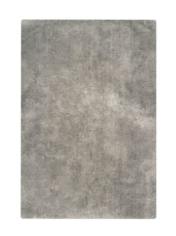 Kayoom Hochflor Teppich Bali 110 in silbergrau - rechteckig