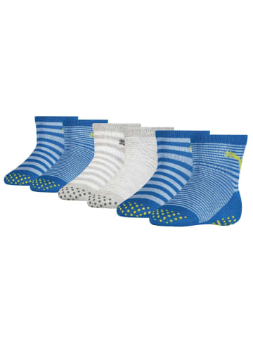 Puma Socken 6er Pack in Grau/Blau