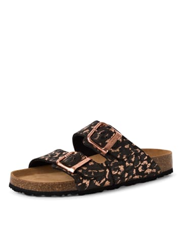 Tamaris Clog Pantolette in schwarz