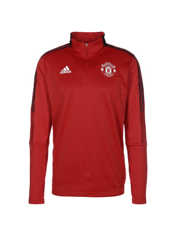 adidas Performance Trainingstop Manchester United Warm in rot / schwarz