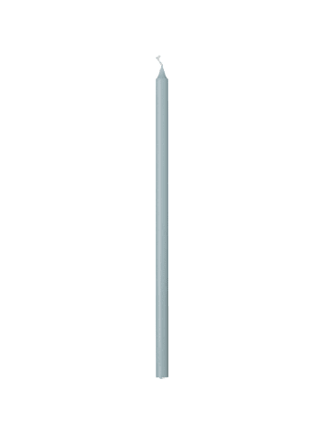 IB Laursen Dünne hohe Kerze 30 cm aus Ø 1,3 cm in staubig blau