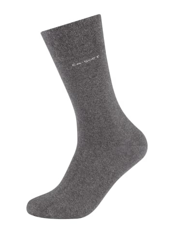 camano Socken 4er Pack ca-soft in dunkelgrau melange