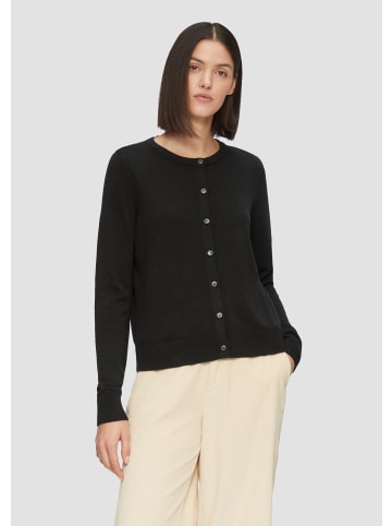 s.Oliver Strickjacke langarm in Schwarz