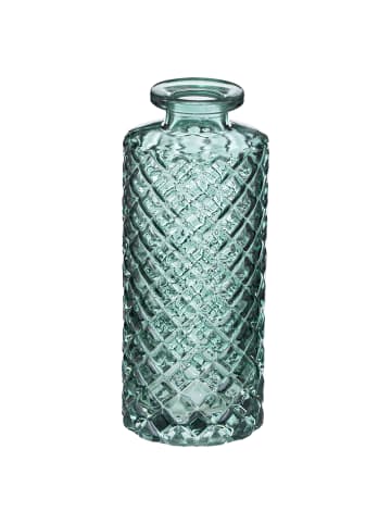 Atmosphera Créateur d'intérieur Glasvase SINGLE, 3er-Set in Grün, Ø 5,4 x (H) 13,2 cm