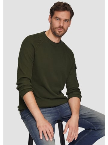 s.Oliver Strickpullover langarm in Olive