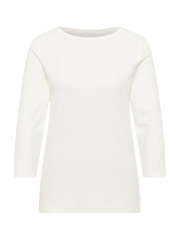 Cecil 'Basic U-Boot Shirt' Weiß