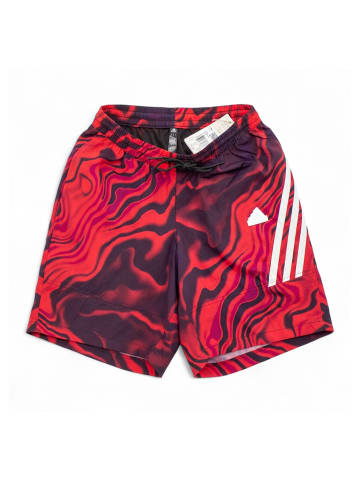 adidas Shorts FI Future Icons AOP All Over Print in Rot