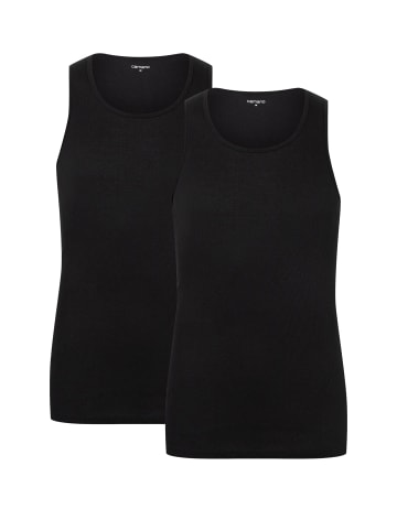 camano Tank Top 2er Pack comfort in Schwarz