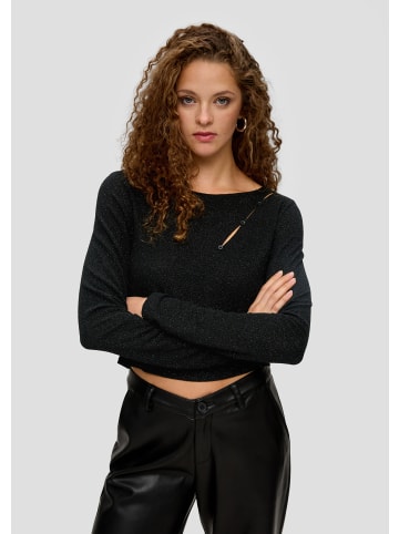 QS T-Shirt in 9999_schwarz