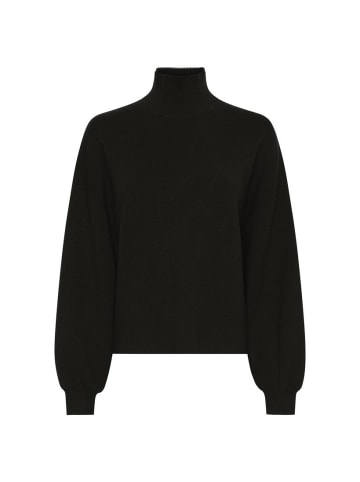 MOSS COPENHAGEN Stehkragenpullover für Damen in schwarz